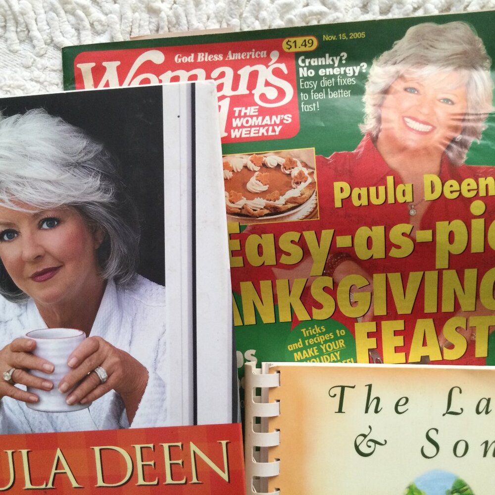 Paula Dean TWO Books Plus Bonus